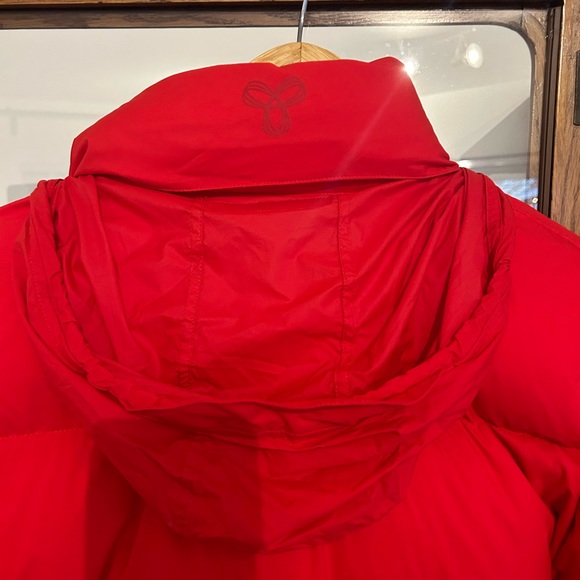 Aritzia TNA red oversized goose down megapuff puffer jacket - Picture 5 of 10